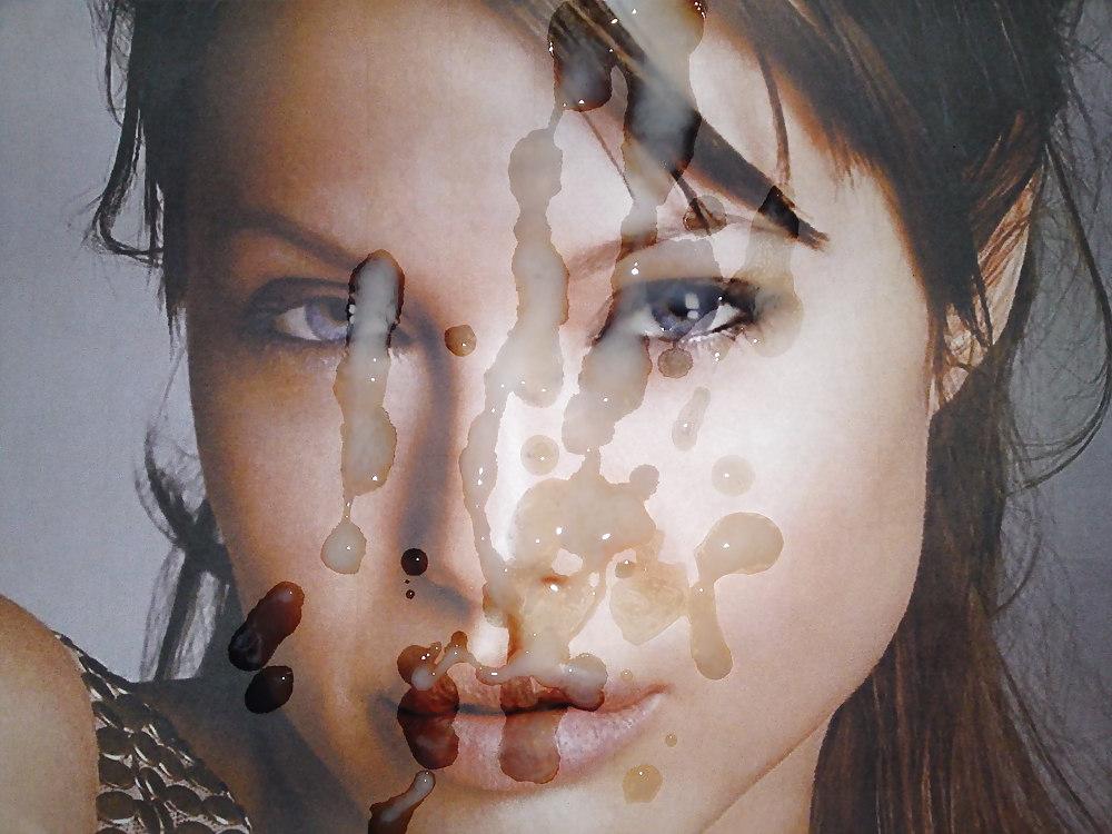 4P Cum over Angelina Jolie Mady by !!!SBLIGHTER!!!