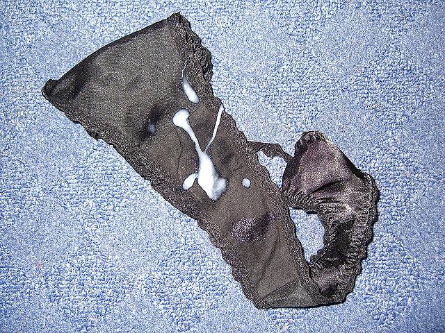 6P My fiancee girl Black Thongs
