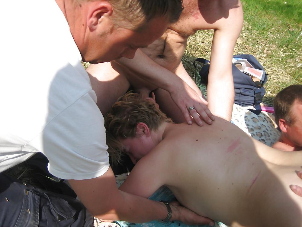 19P Public gang bang