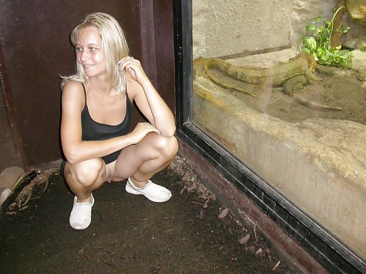 20P Trip To The Zoo With Blonde,By Blondelover.