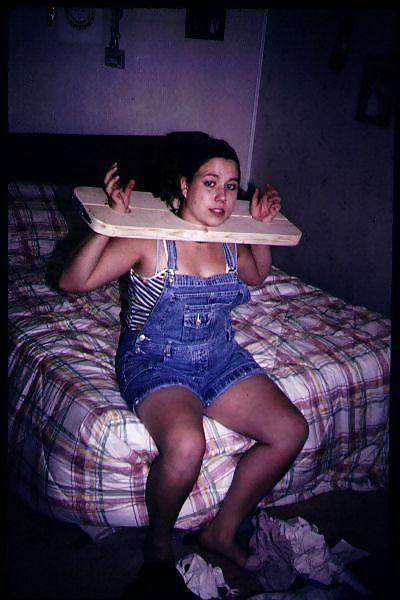 25P Sluts in Denim Overalls