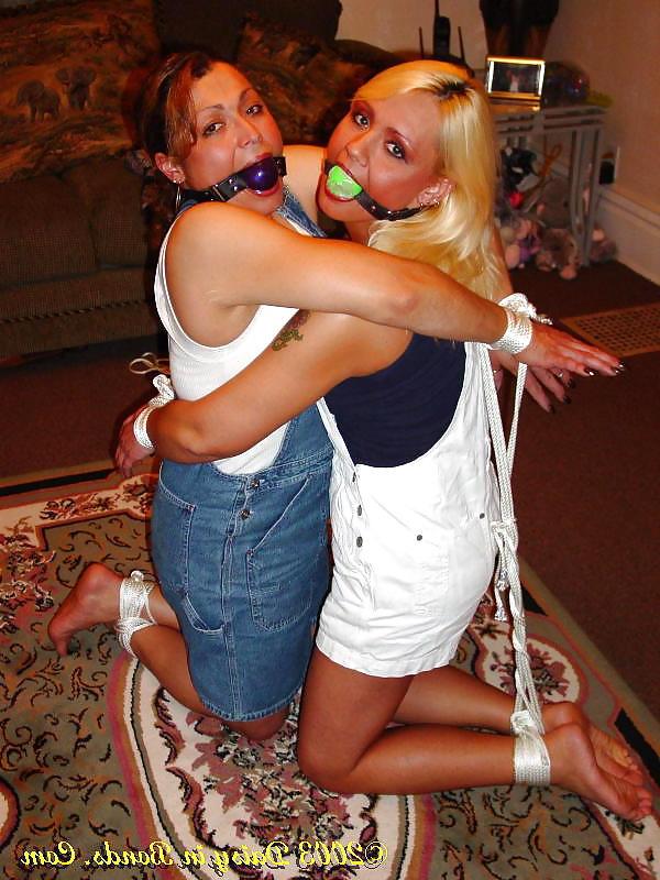 25P Sluts in Denim Overalls