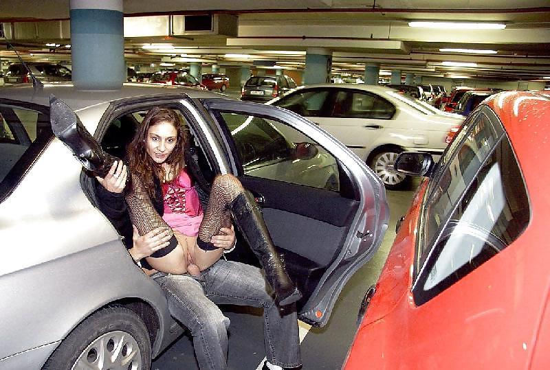 12P Couple fucking in a parking lot by Sail