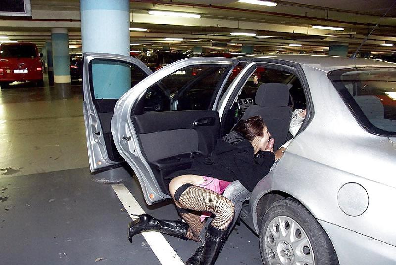12P Couple fucking in a parking lot by Sail