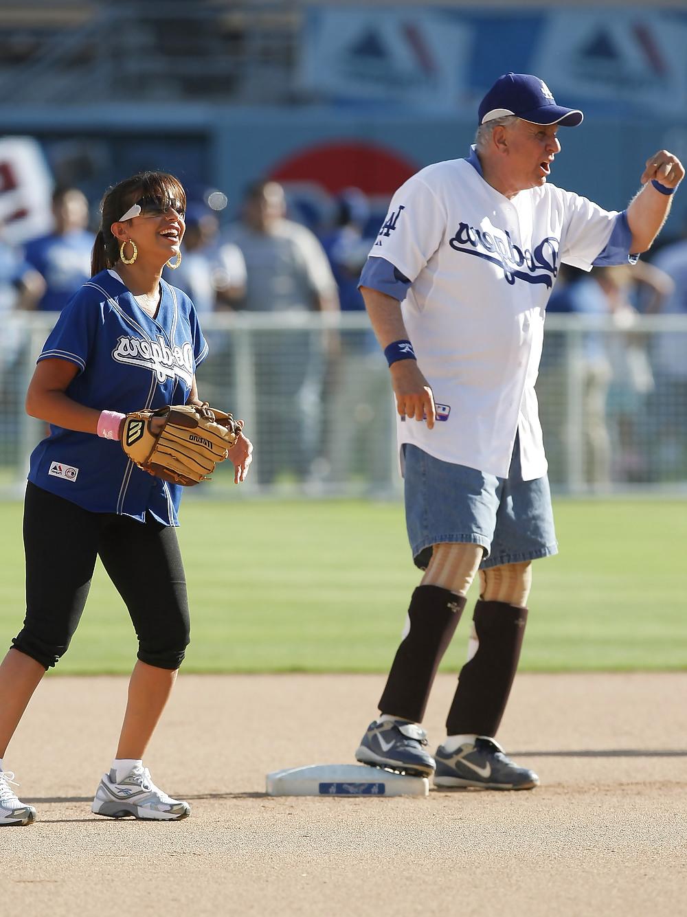 9P Vida Guerra 50th Anual Hollywd Star Game at Dodger Stadium
