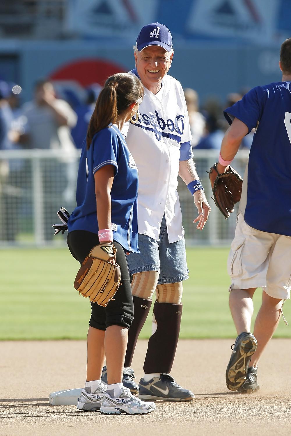 9P Vida Guerra 50th Anual Hollywd Star Game at Dodger Stadium