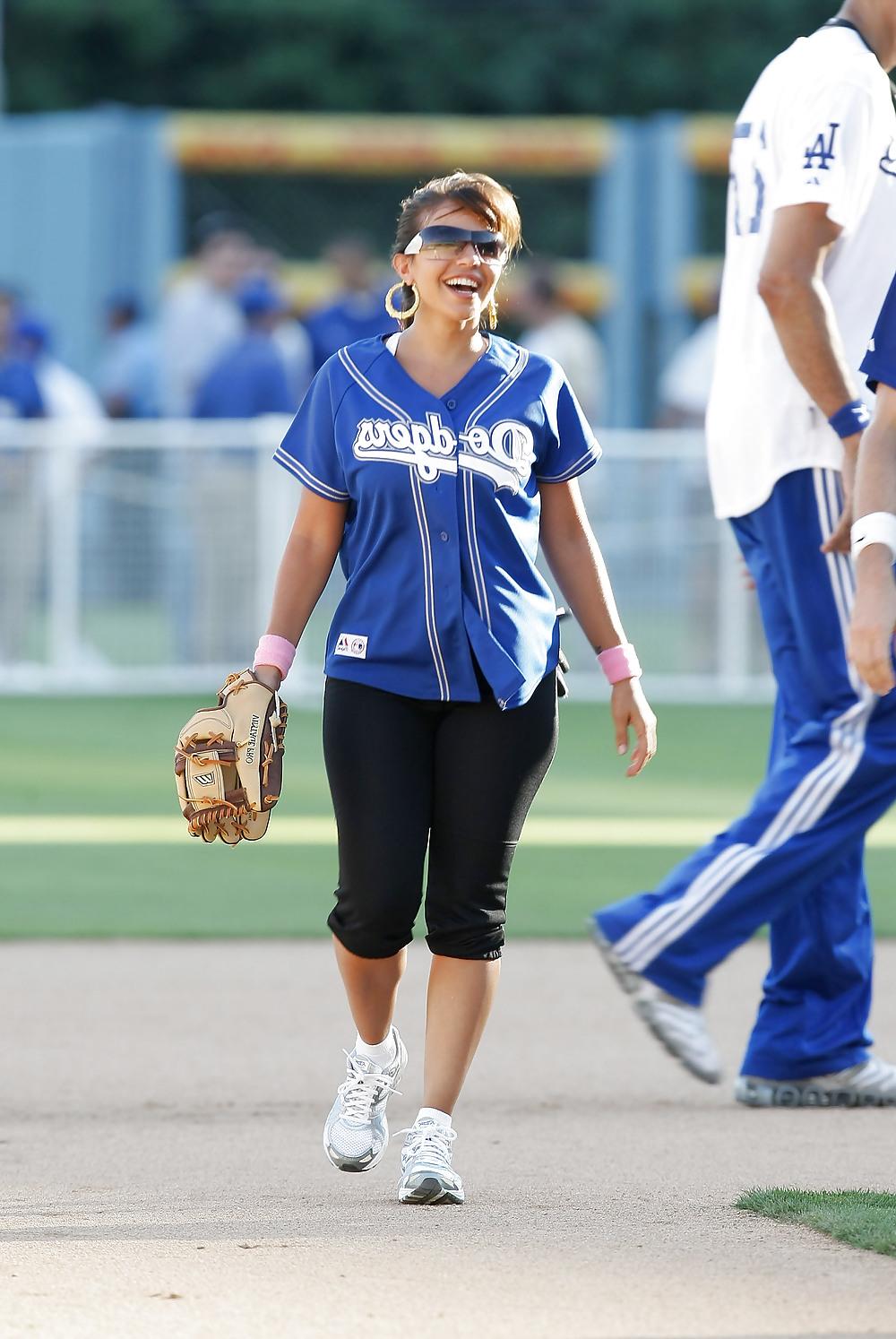 9P Vida Guerra 50th Anual Hollywd Star Game at Dodger Stadium