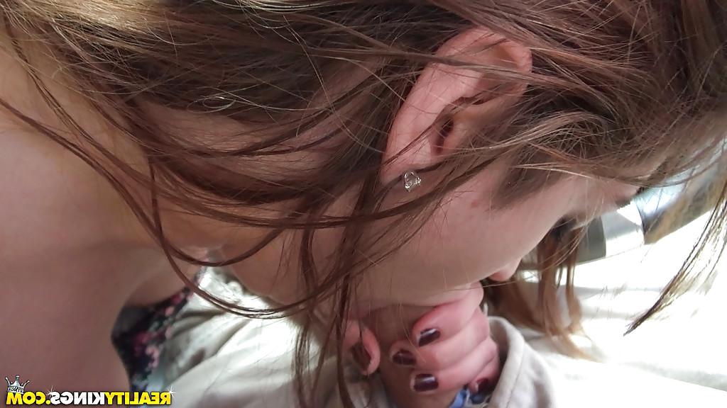 16P Hardcore close ups featuring Katrina Wilson giving bj for cash