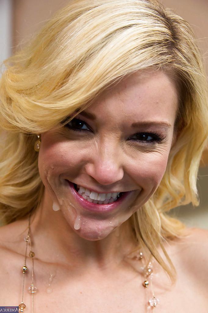 16P Blonde teacher Laura Bentley is getting drilled hard in her snatch
