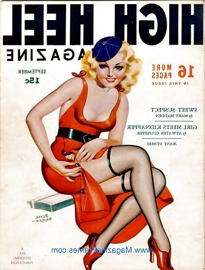 25P Vintage Magazine Covers