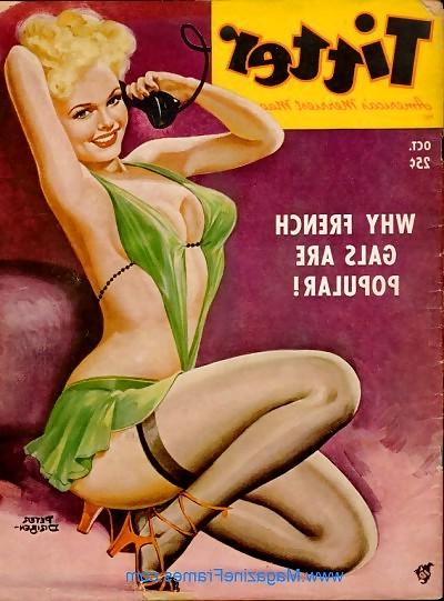 25P Vintage Magazine Covers