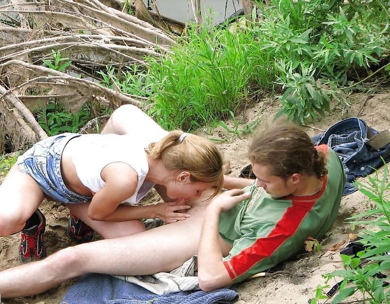 15P Young couple fucking outdoor 02 by Sail