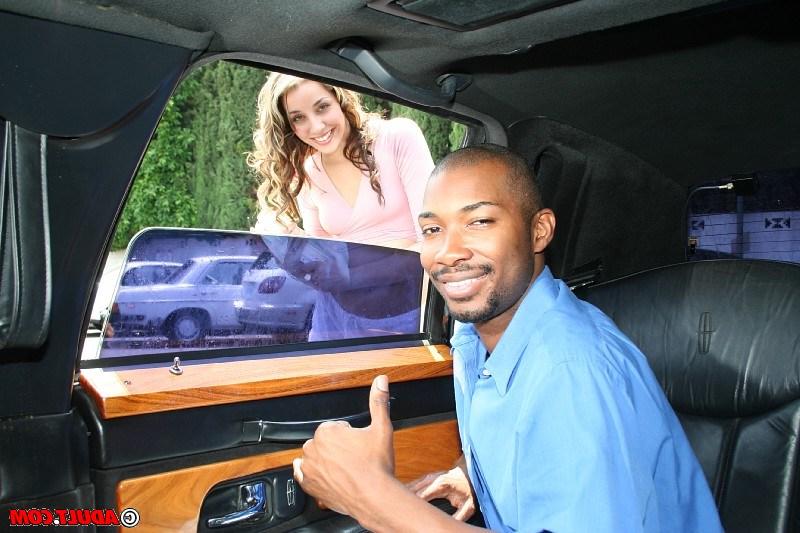 16P Slutty chick Delilah Strong gets mouth fucked by a black lad in the car