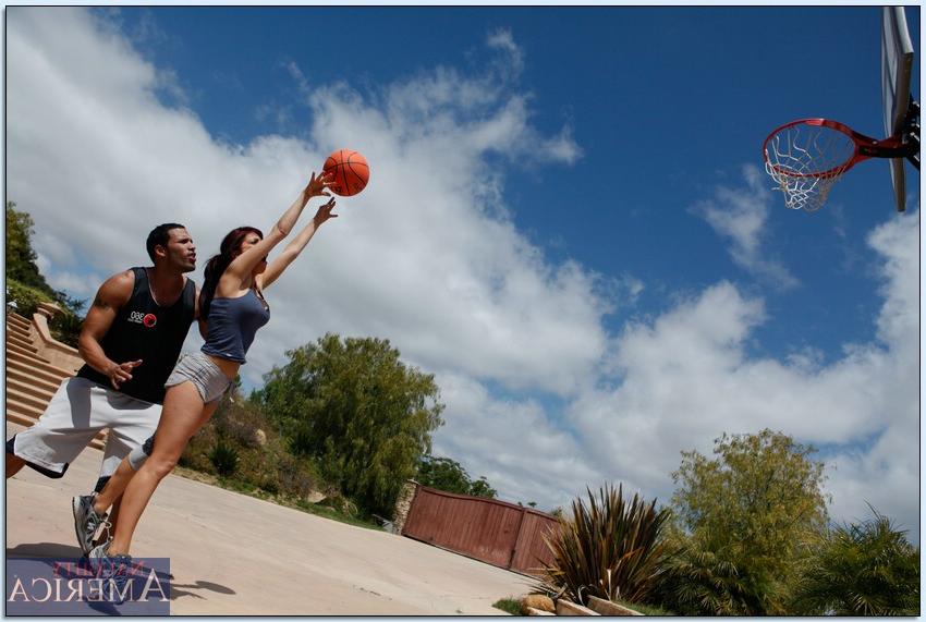 16P Hoops game ends with steamy sex with sport model Alexa Nicole