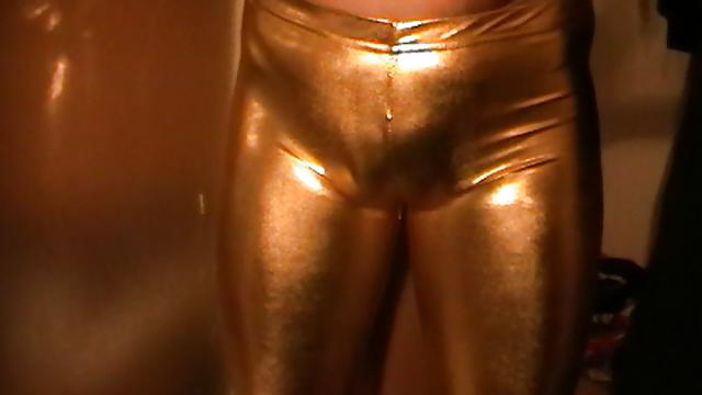 25P New Gold Leggings
