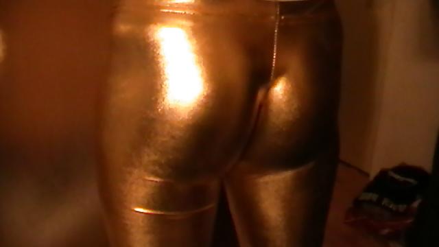 25P New Gold Leggings