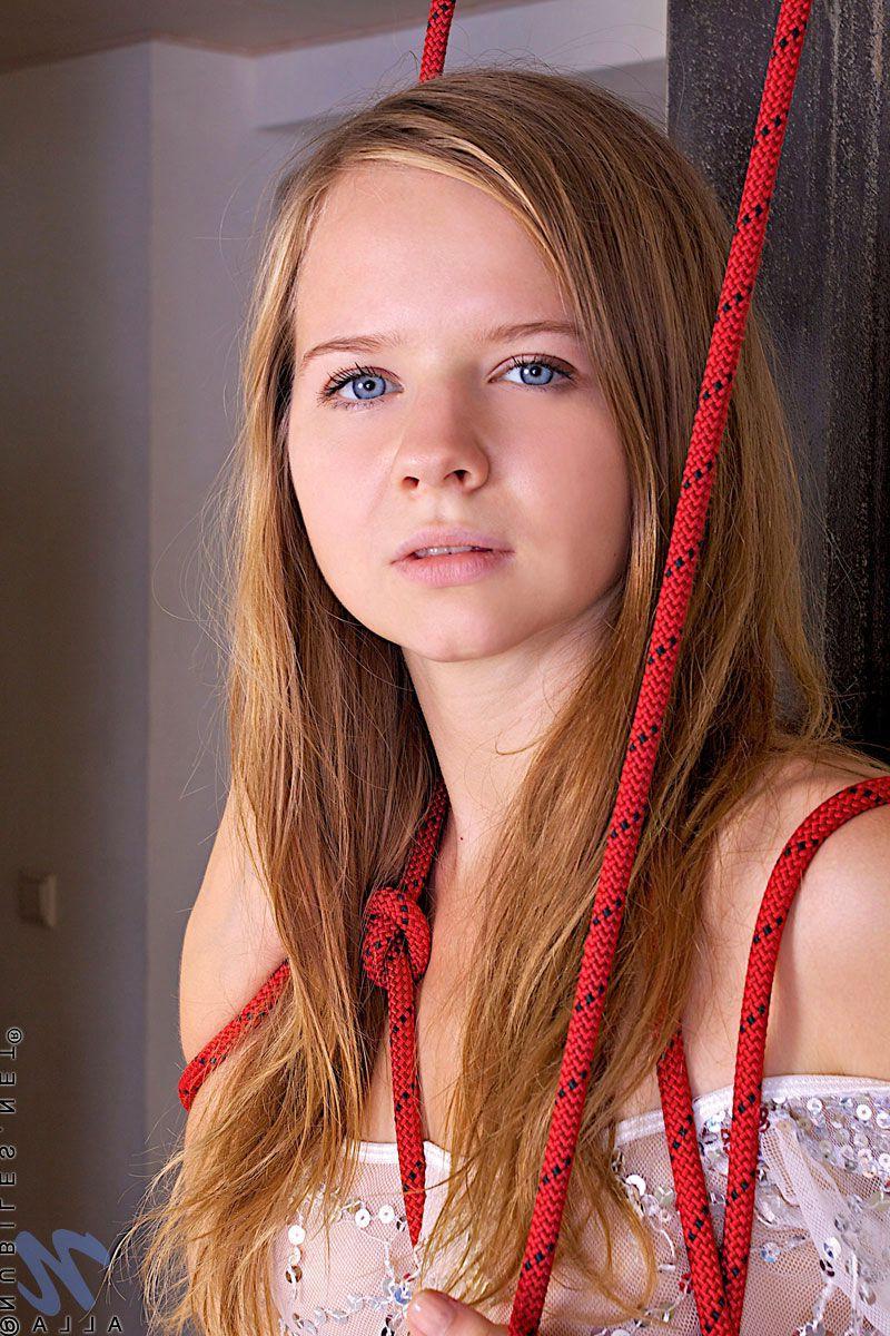 13P Pictures of hot redhead teen Alla naked on the floor
