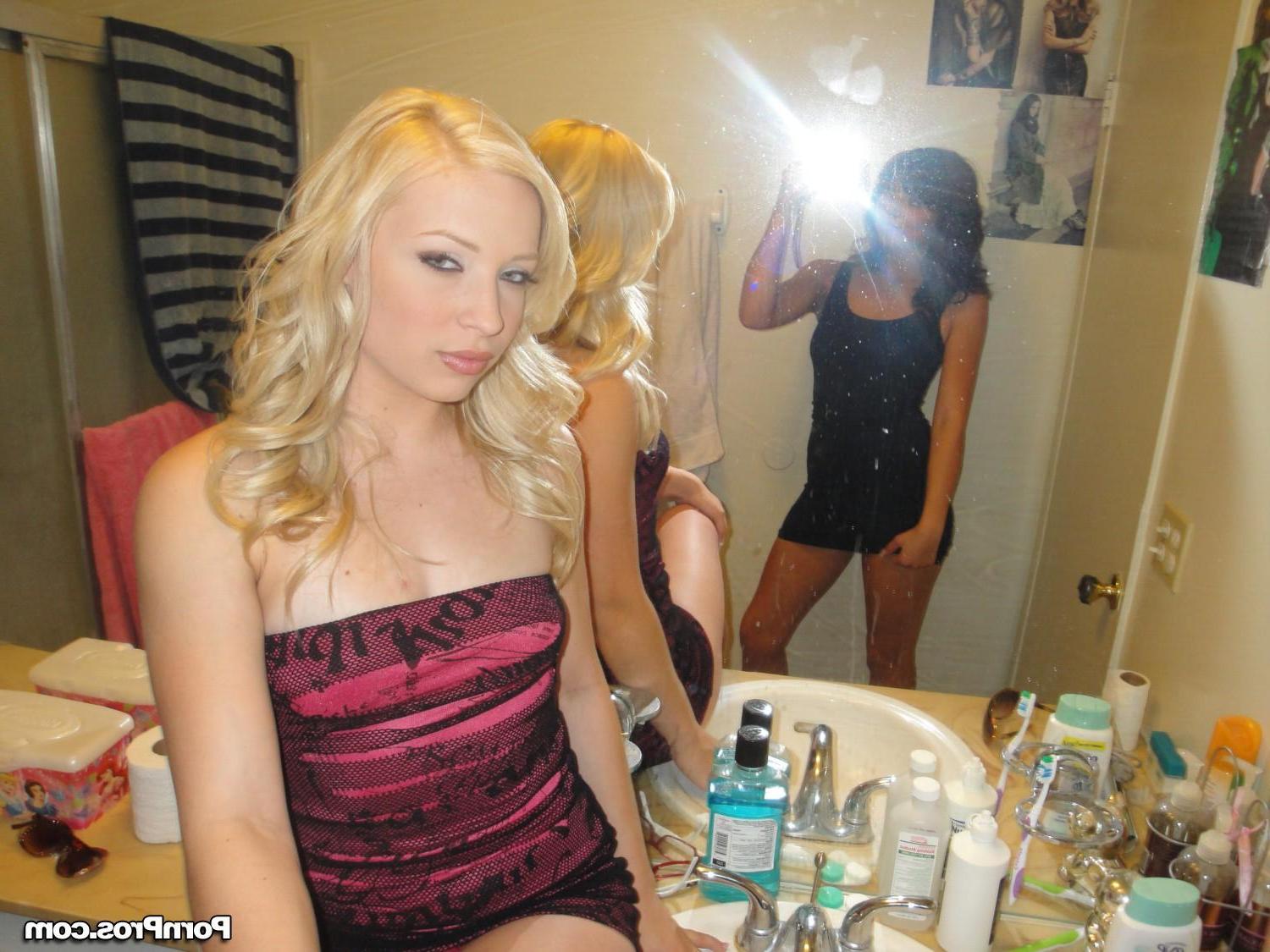 16P Alyssa Branch and her hot BFF share a lucky cock