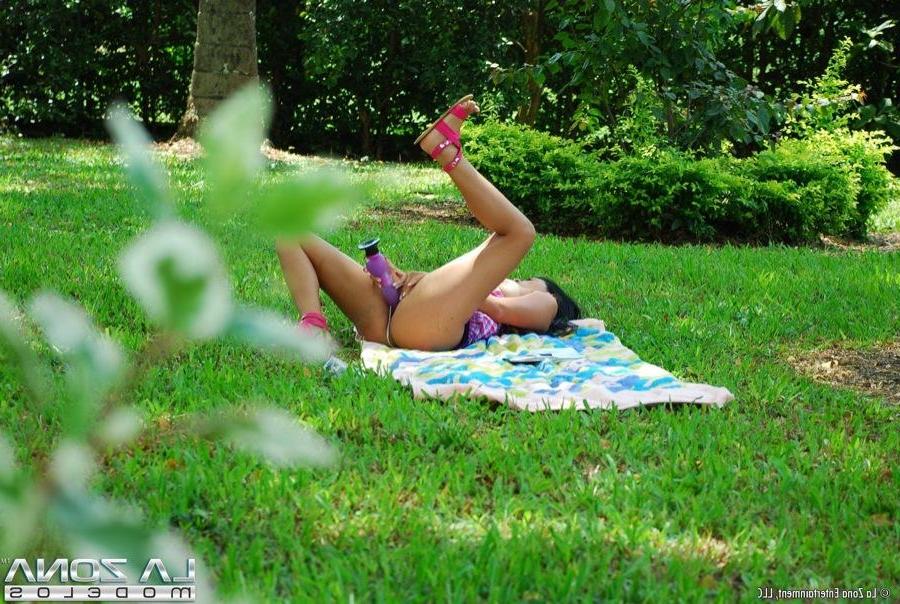 15P Brenda gets caught masturbating in public with a spy camera