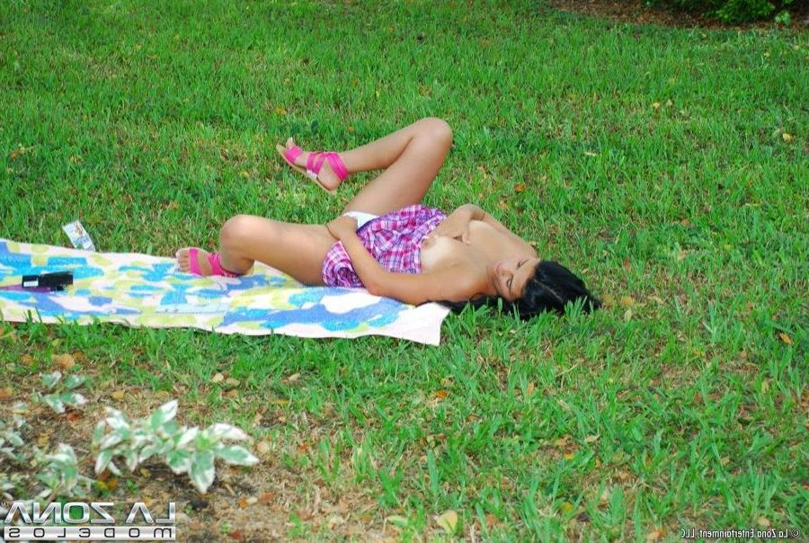 15P Brenda gets caught masturbating in public with a spy camera