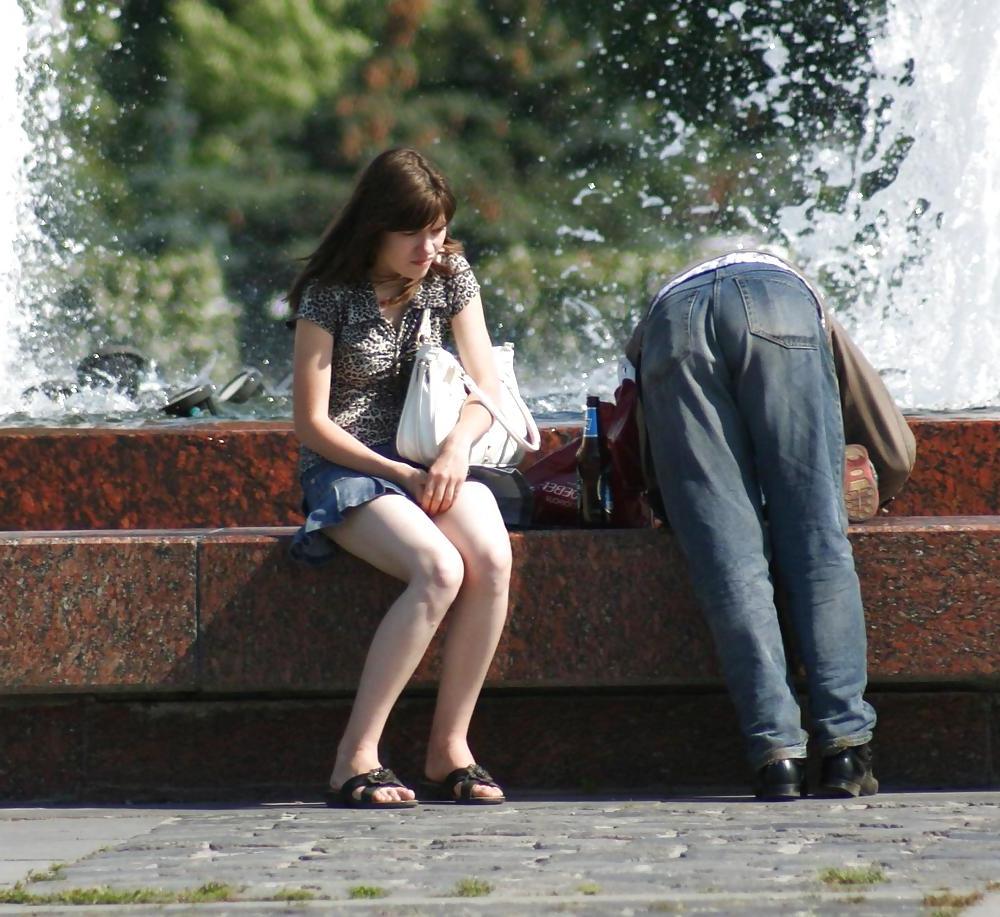 25P Oopss upskirts part 3 (descuidos ricos calsones)