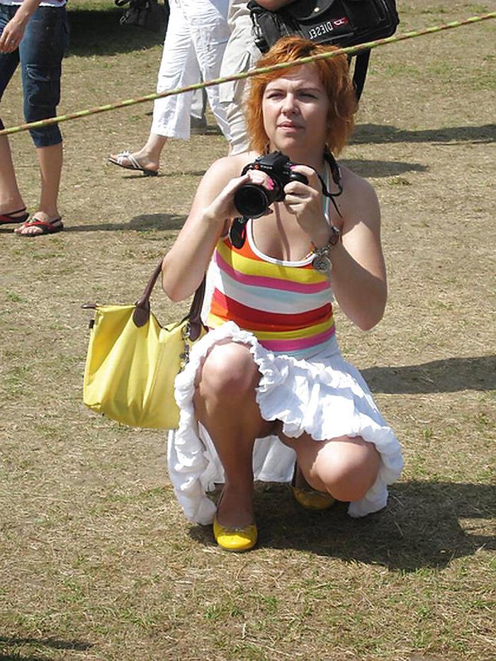 25P Oopss upskirts part 3 (descuidos ricos calsones)