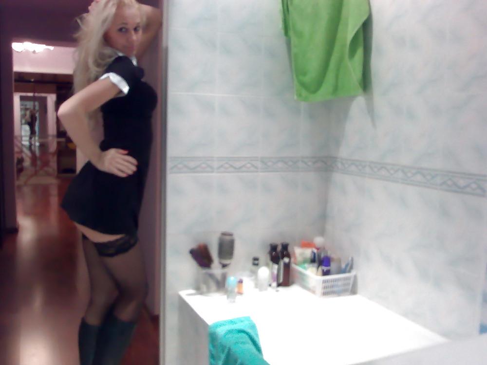 25P Hot Skinny Blonde Teen