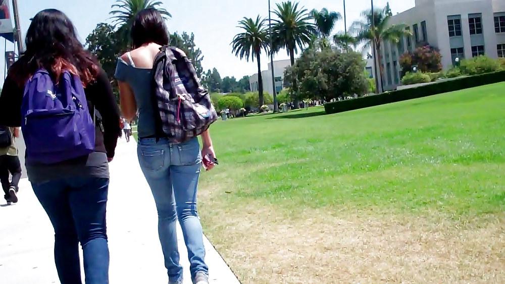 25P Tuesday morning butts & ass in jeans on parade