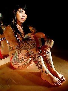 25P Nude tattooed   asia girls naked