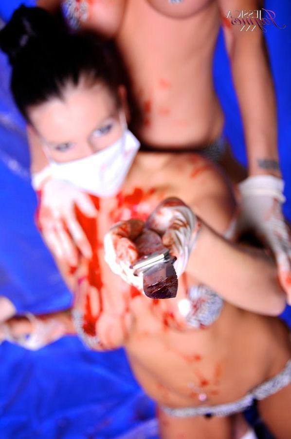 14P Pictures of Jessica Jaymes getting kinky with her friend
