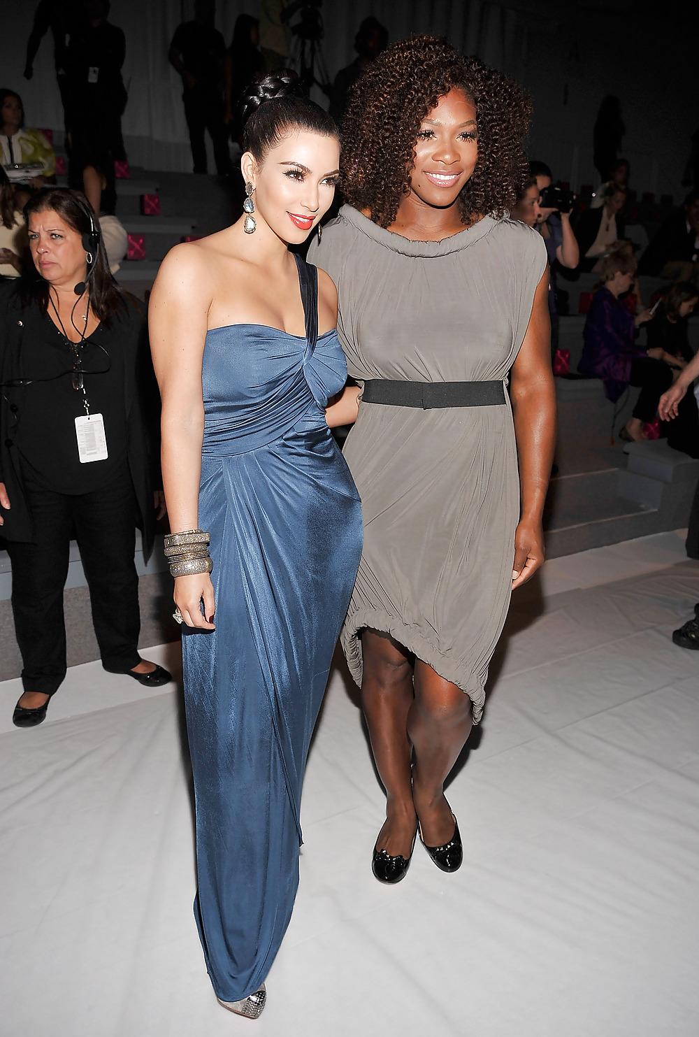 9P Kim Kardashian at the Vera Wang Spring 2012 fashion show
