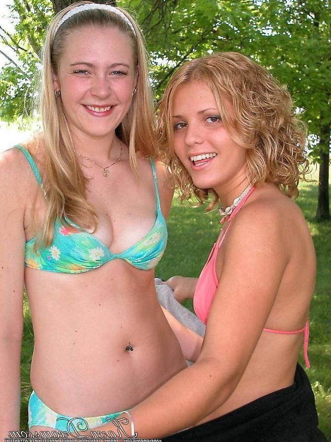 20P Pictures of teen Karen Dreams getting kinky with her blonde friend