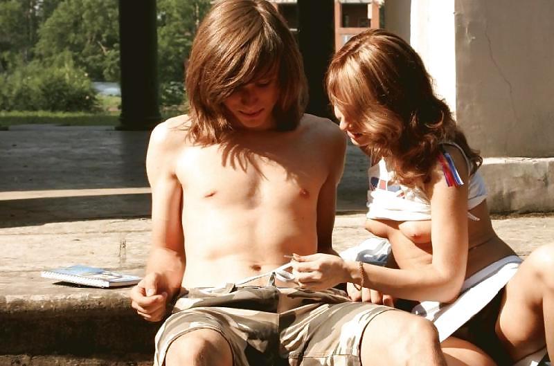 15P Young couple fucking outdoor by Sail