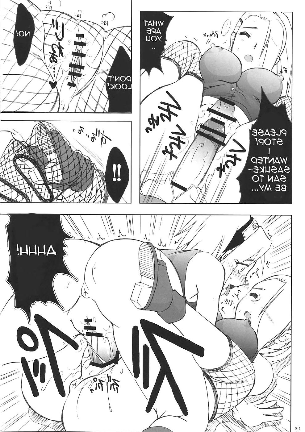 17P Naruto Doujin - Futanari Kokoro Tenshin