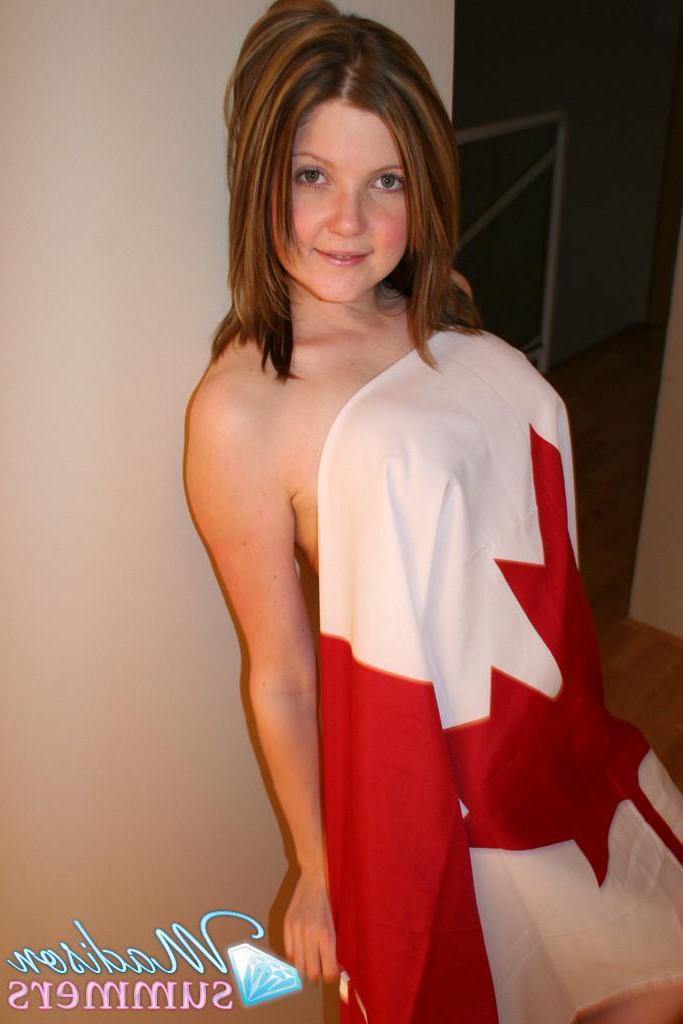 20P Pictures of teen Madison Summers feeling patriotic