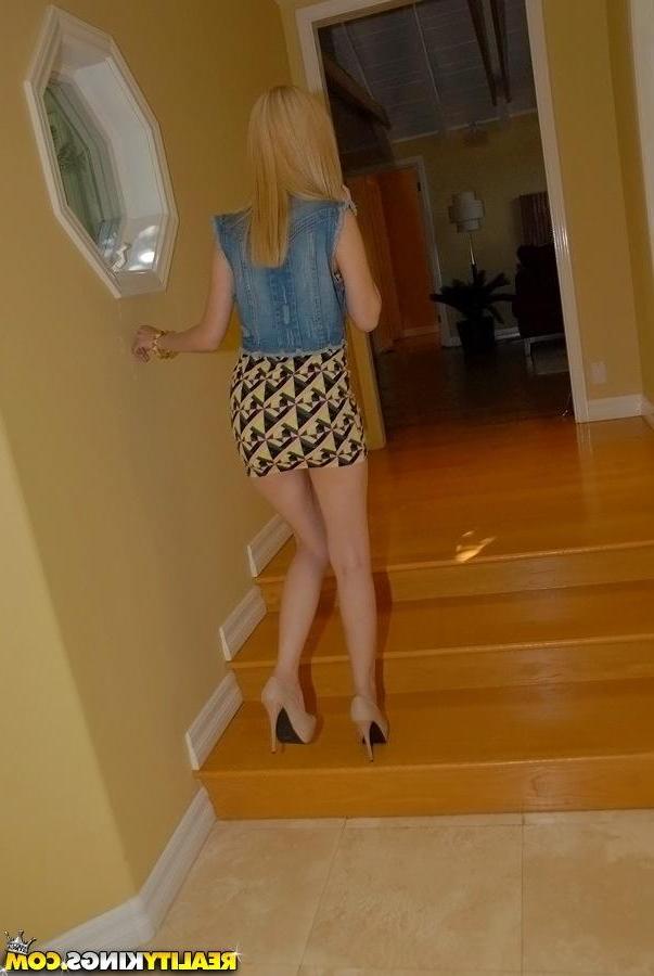 20P Blonde teen Mae Olsen enjoys a hot cum fiesta all over her face