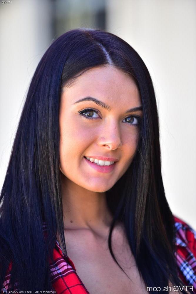15P Brunette teen Marley Brinx shows off her perfect teen pussy