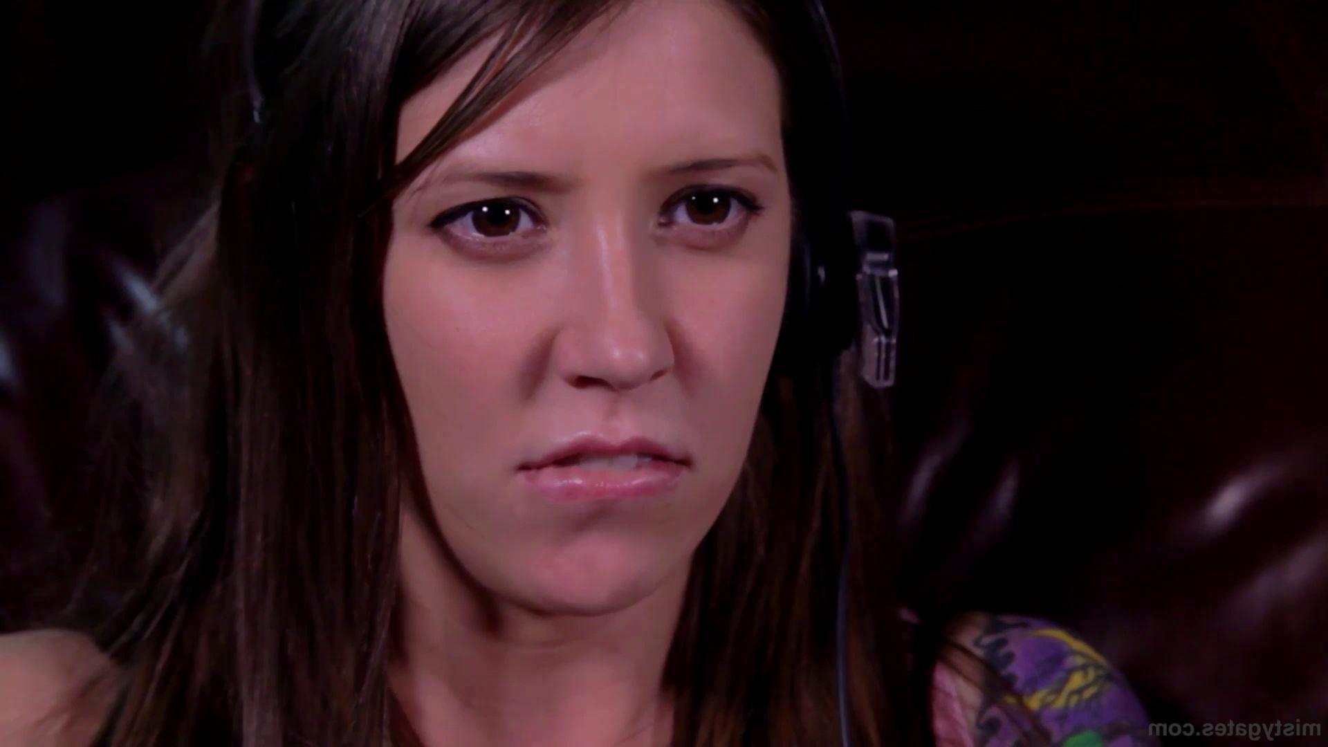 16P Screencaps of Misty Gates pleasuring herself with her game console