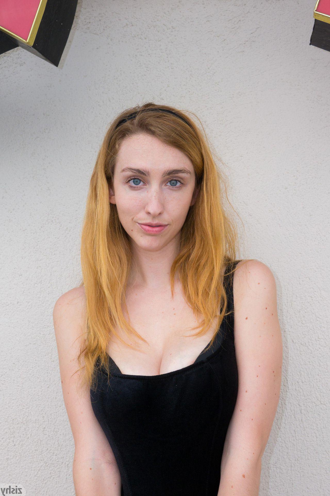 12P Beautiful redhead Phoebe Keller teases in her tight yoga pants