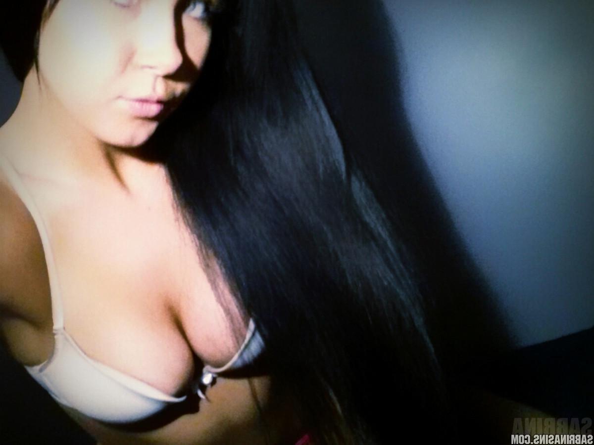 16P Beautiful teen Sabrina shares lots of selfies with you