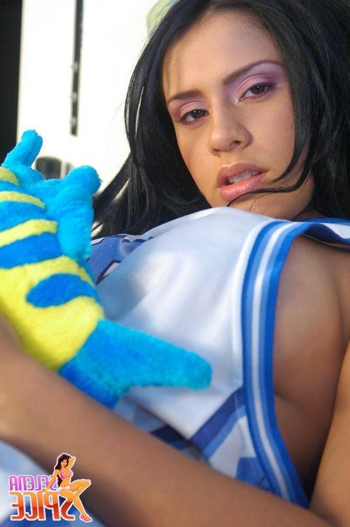 20P Selena Spice shows you her huge tits