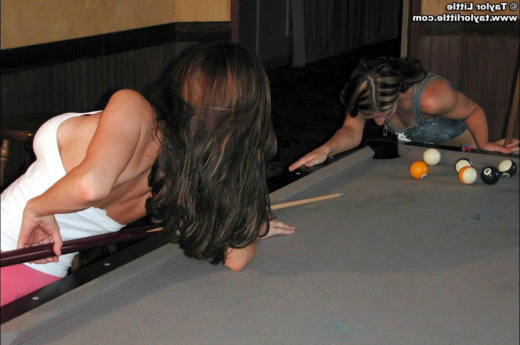20P Pics of Taylor Little playing a sexy game of pool with Raimi