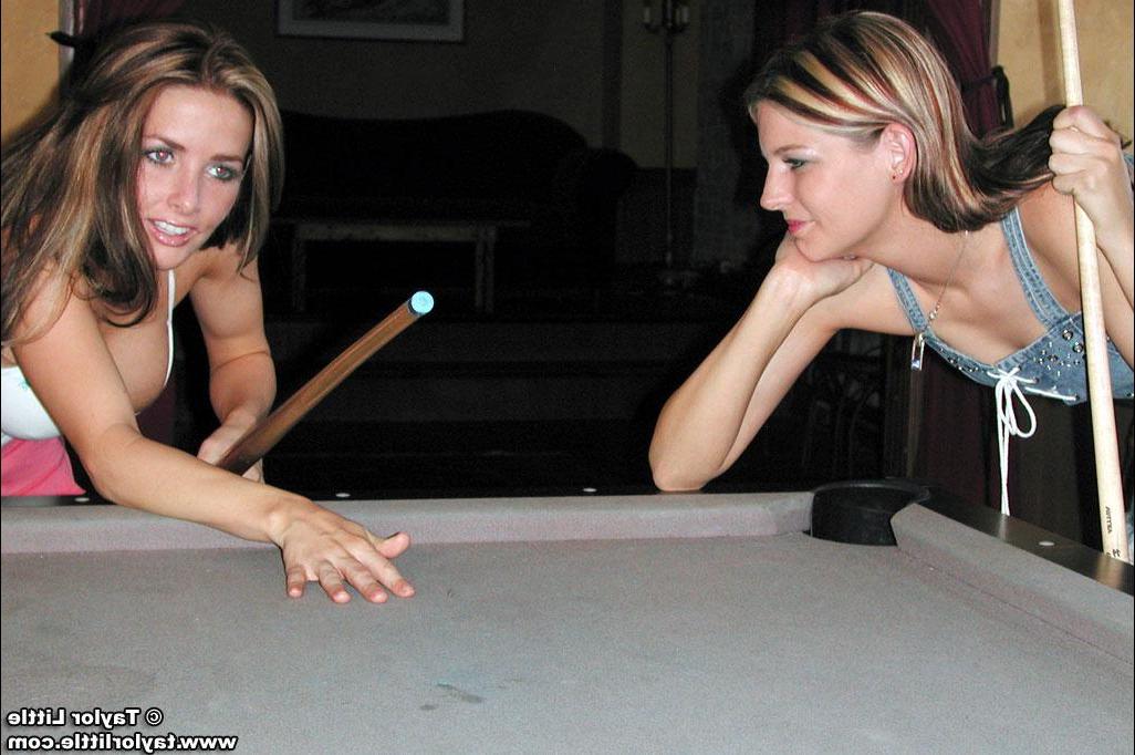 20P Pics of Taylor Little playing a sexy game of pool with Raimi