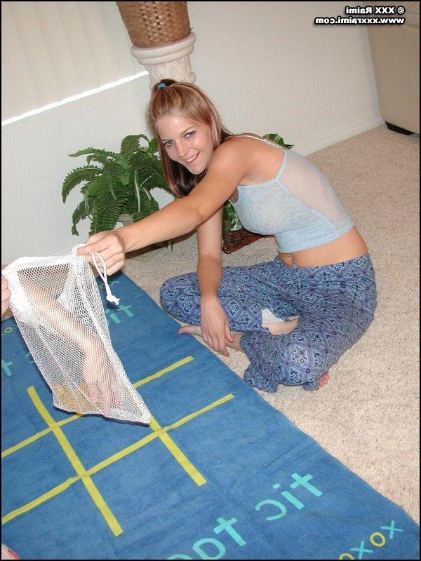 20P Pictures of teen star XXX Raimi playing a naughty game with Taylor Little