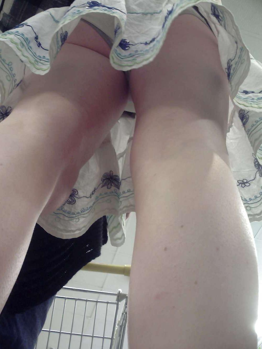 16P Real candid upskirt!