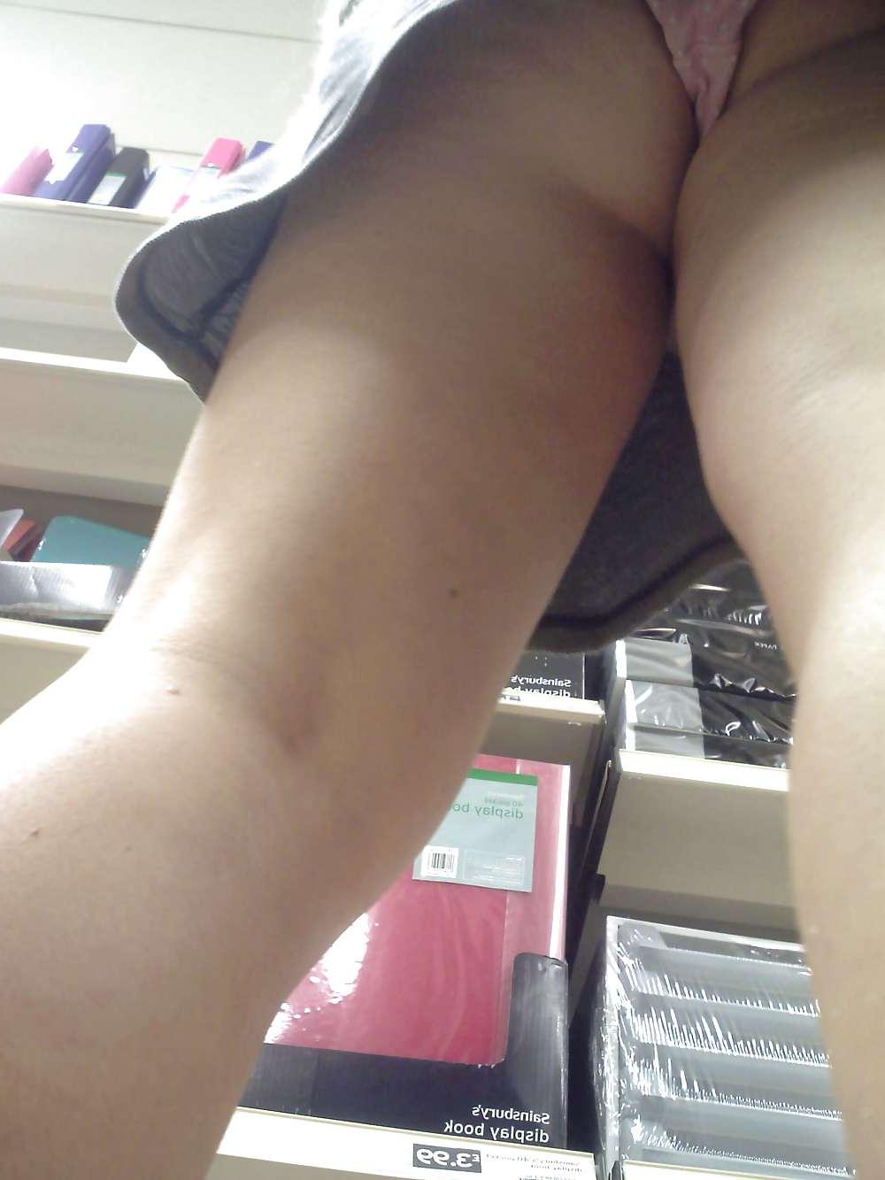 16P Real candid upskirt!