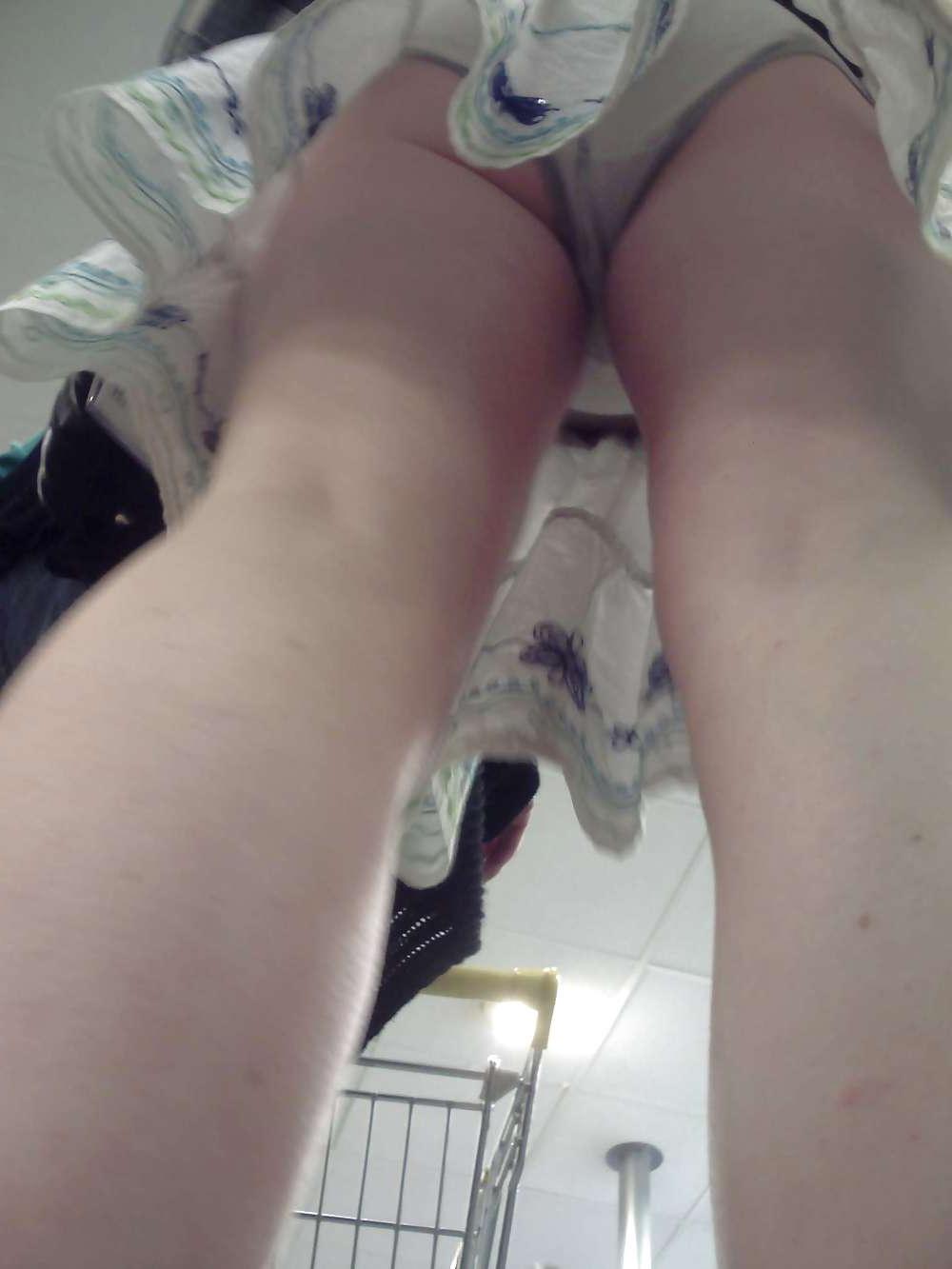 16P Real candid upskirt!