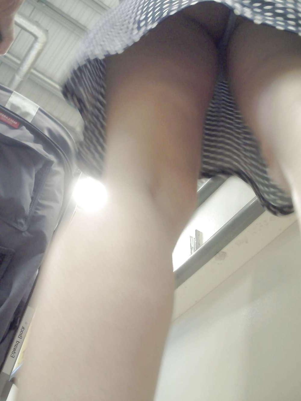 16P Real candid upskirt!
