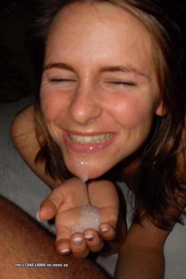 15P Pictures of hot girlfriends with jizz on their faces