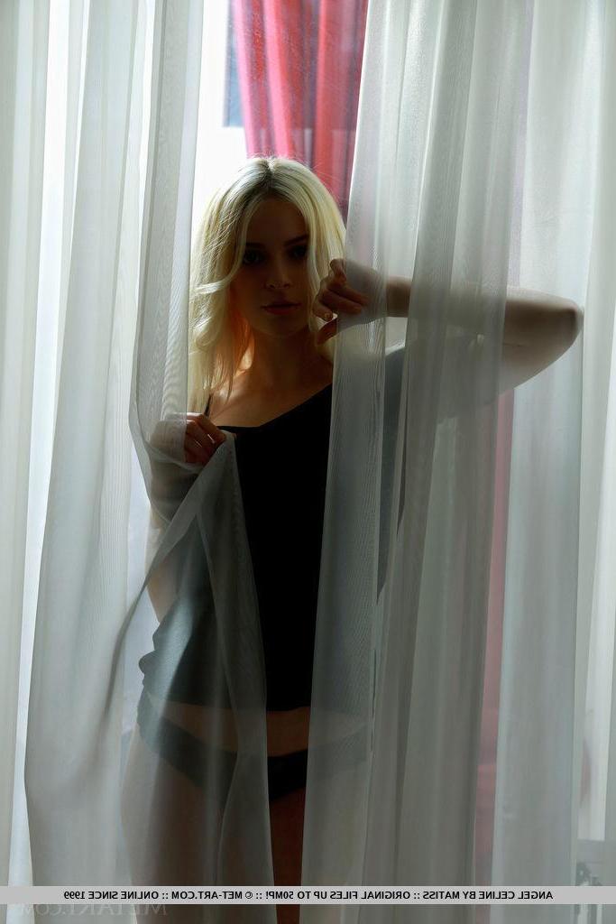 18P Blonde babe Angel Celine gets naked for you in "Torroma"